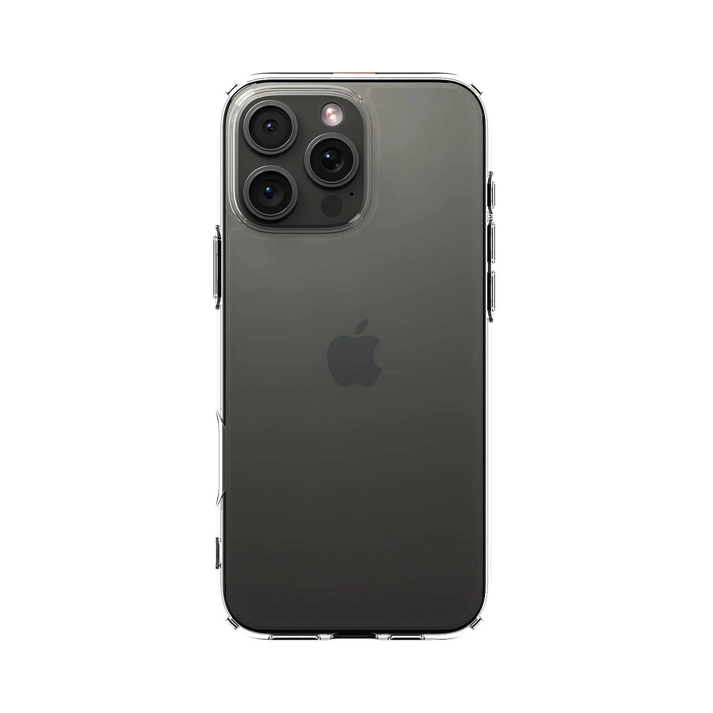 Funda Spigen iPhone 16 Pro Max Crystal Hybrid - Transparente