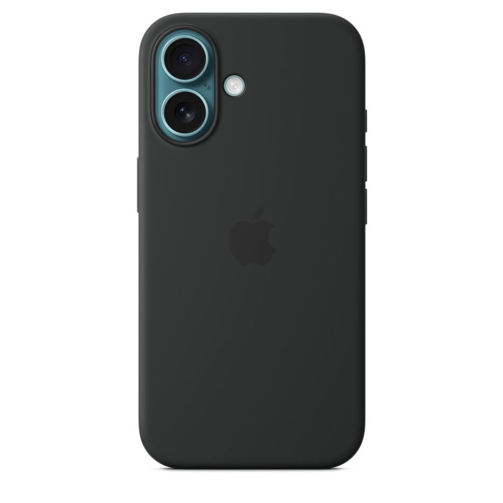 Funda Apple iPhone 16 Silicona con MagSafe - Negro