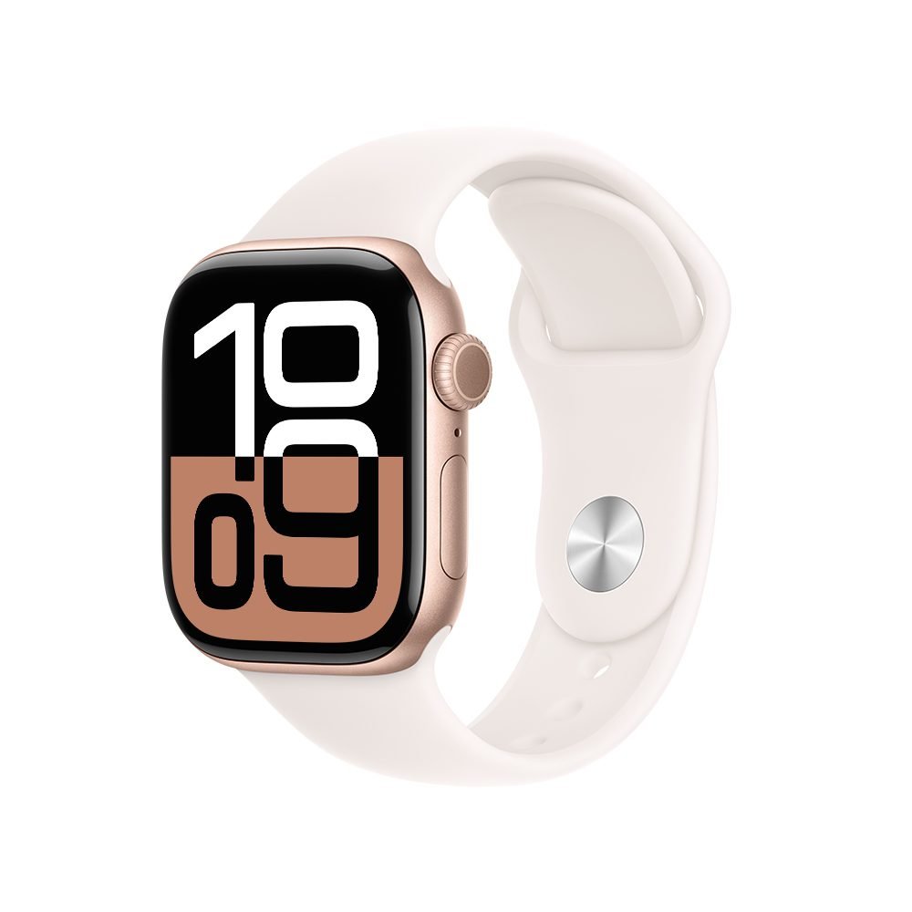 Apple Watch Series 10 GPS 42 mm - Rosa Dorado / Correa S/M