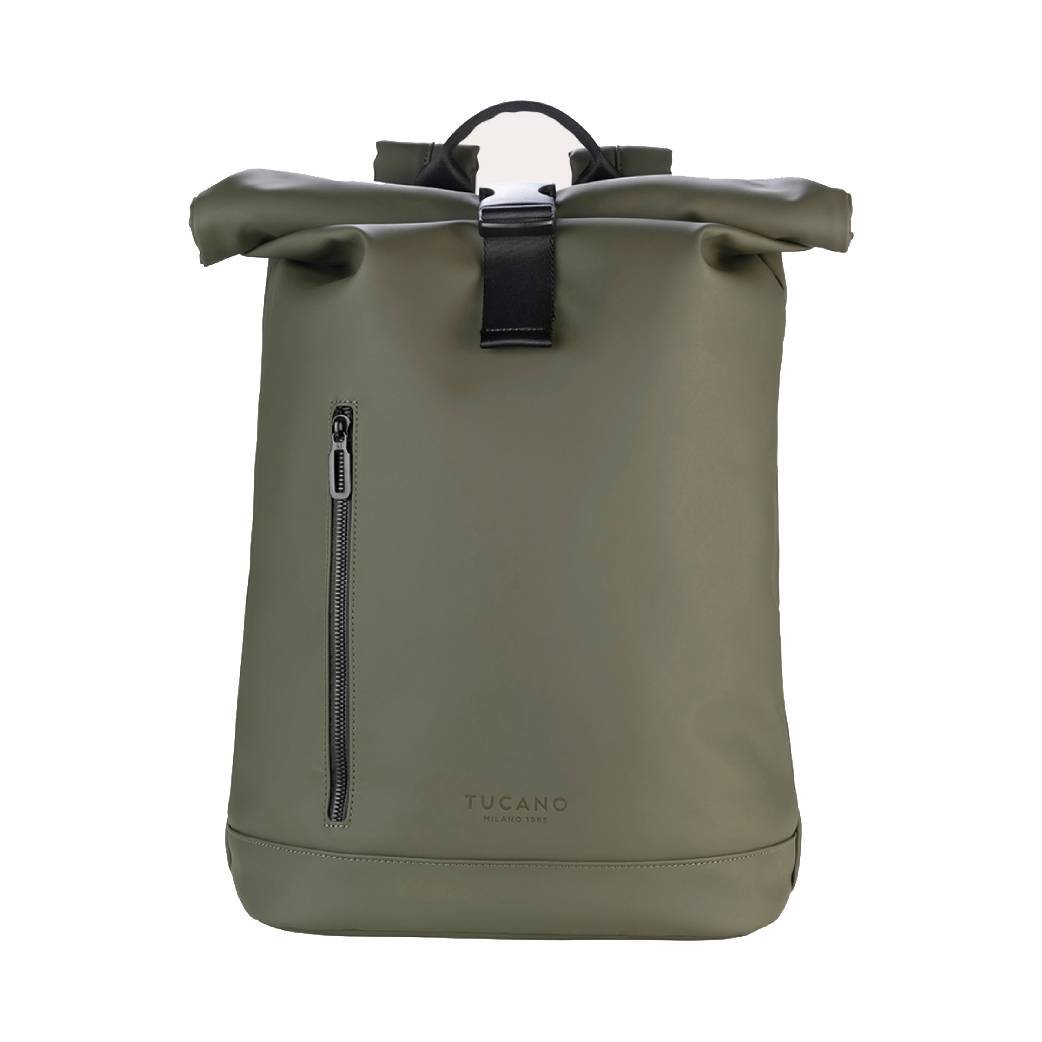 Mochila Tucano Gommo Rolltop MacBook Pro 16" - Verde Militar