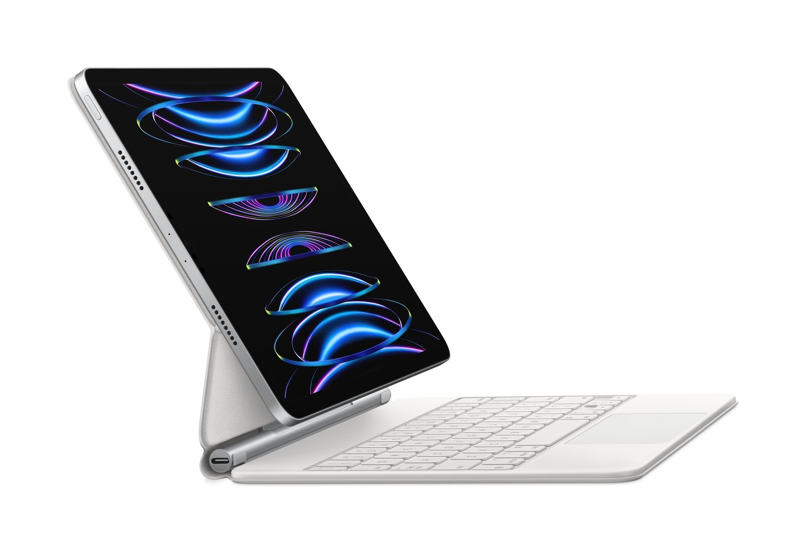 Apple Magic Keyboard iPad Air 11 M3 Español Latino America - Blanco