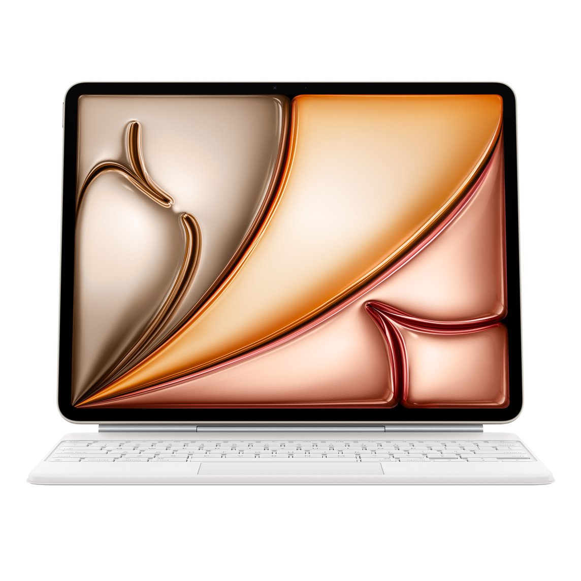 Apple Magic Keyboard iPad Air 13 M3 Español Latino America - Blanco
