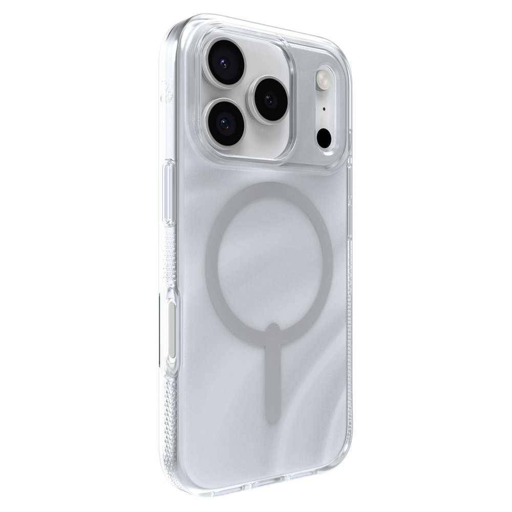 Funda ZAGG Milan Snap iPhone 17 Pro - Remolino de Glitter