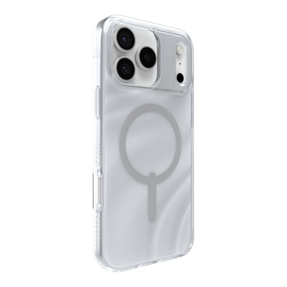Funda ZAGG Milan Snap iPhone 17 Pro Max- Remolino de Glitter