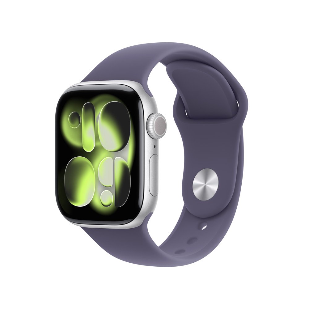 Apple Watch Series 11 GPS 42mm Plata / Correa Púrpura - S/M