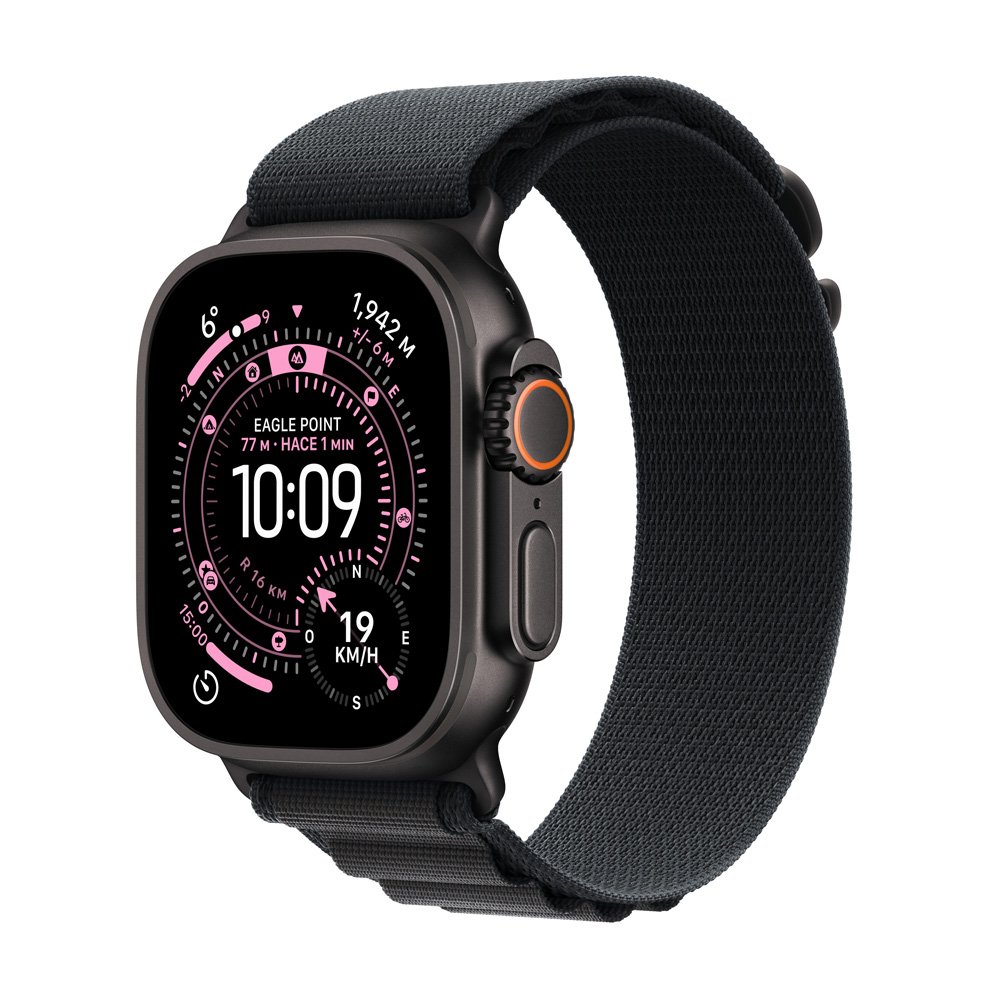 Apple Watch Ultra 3 GPS+Cellular 49mm Titanio Negro / Correa - L