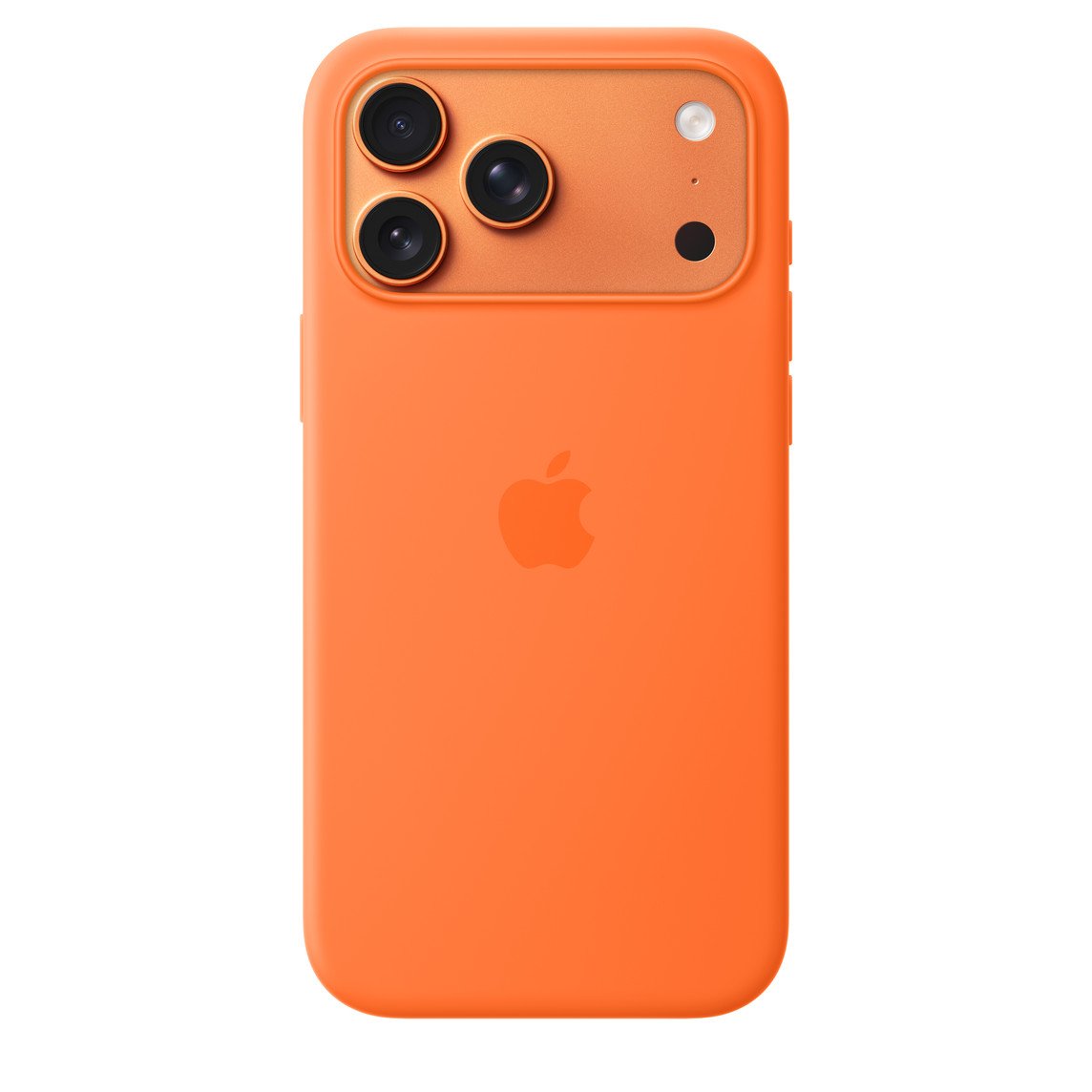 Funda Apple iPhone 17 Pro Max Silicona con MagSafe - Naranja