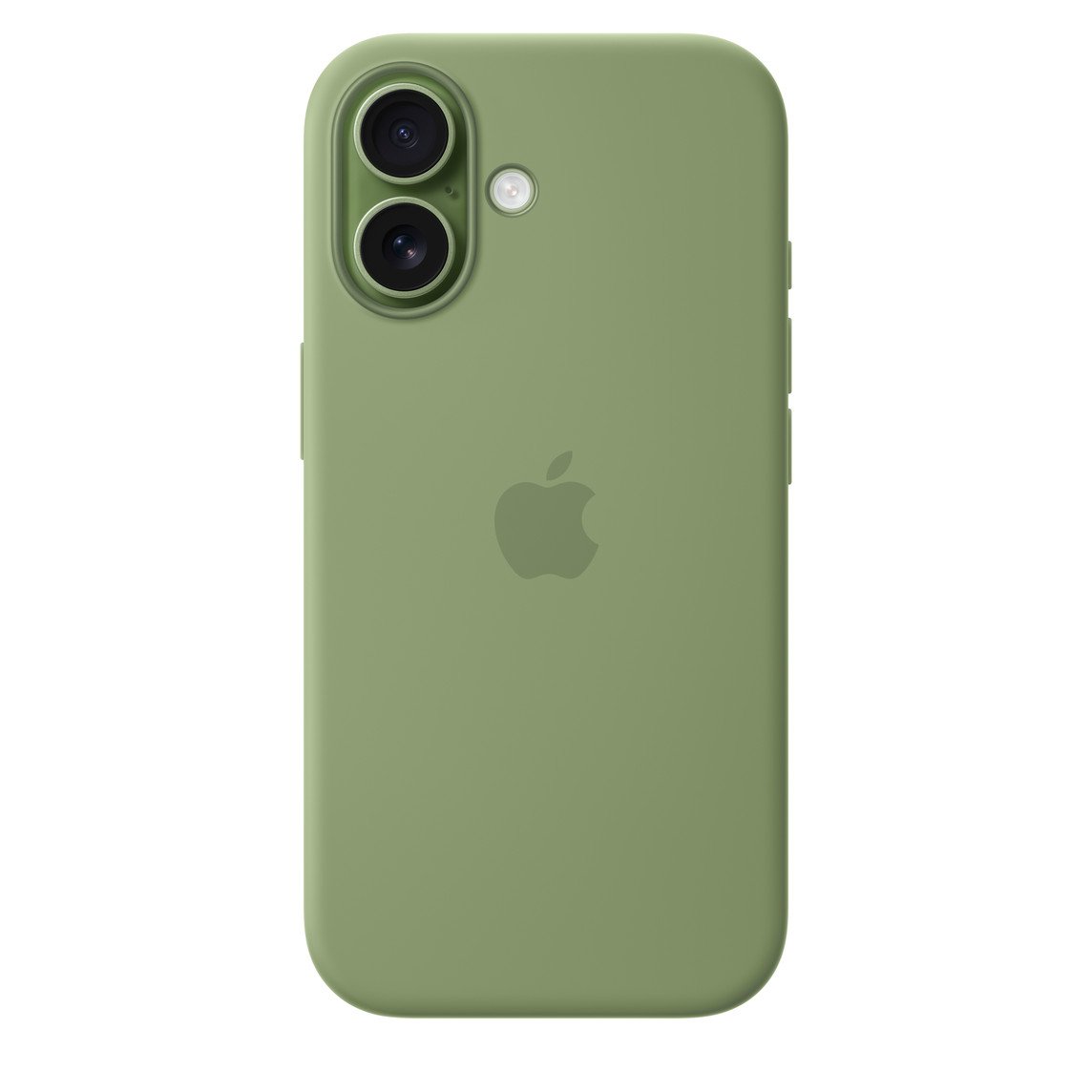 Funda Apple iPhone 17 Silicona con MagSafe - Musgo Claro