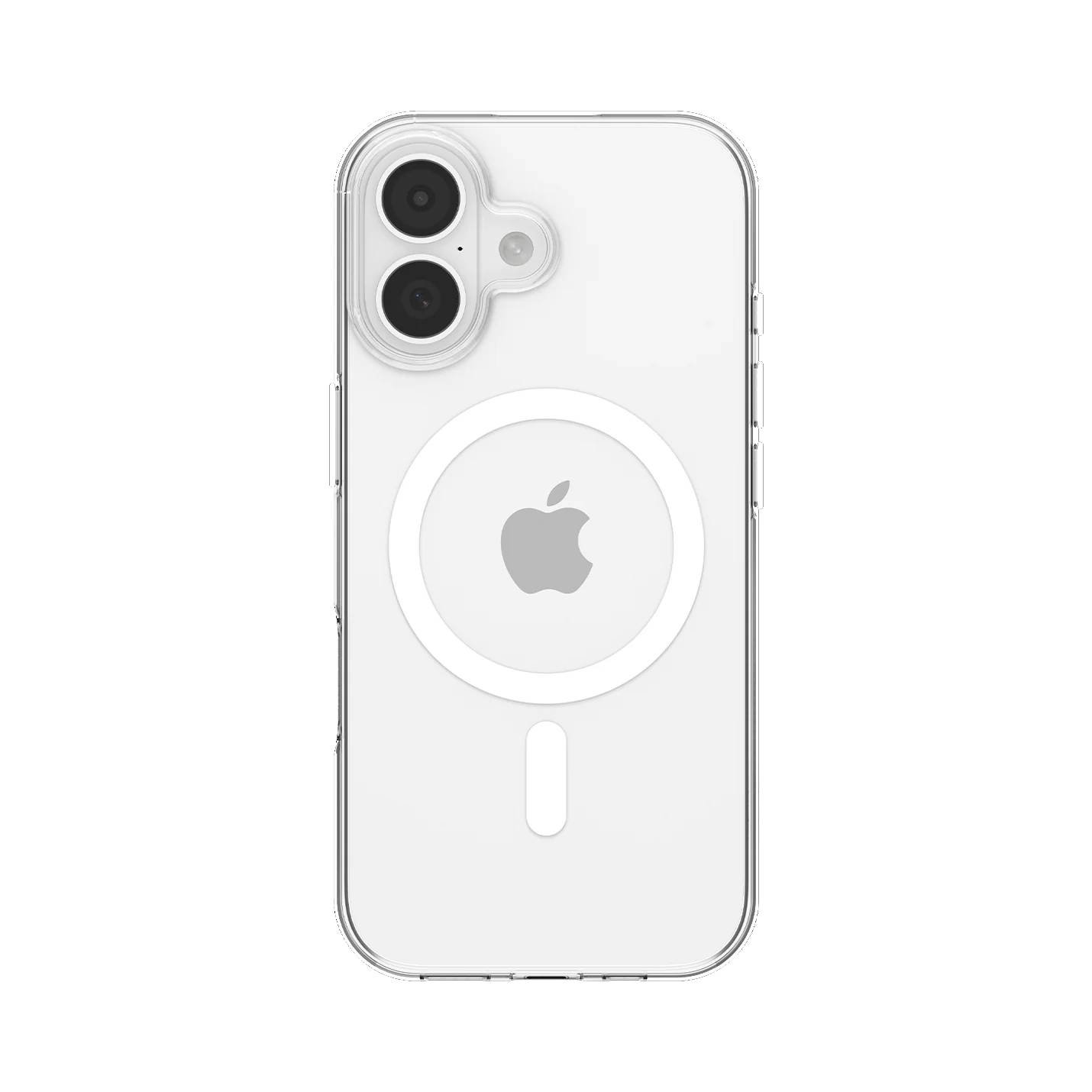 Funda Spigen Crystal Flex MagFit iPhone 17 - Transparente