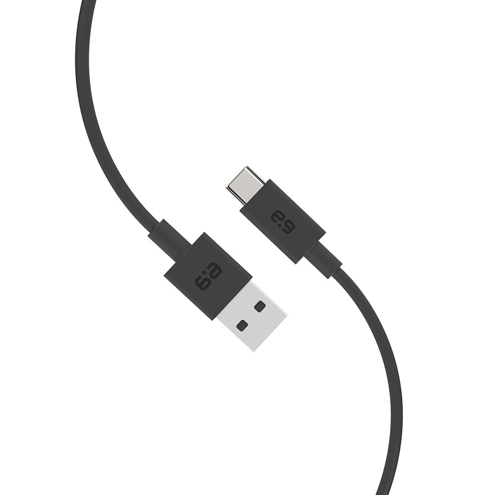 Cable PureGear 1.8 m USB-A a USB-C - Negro