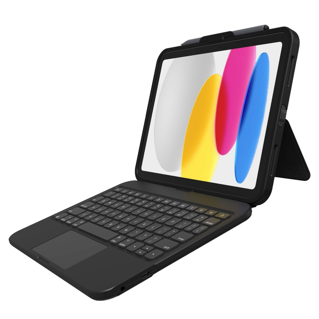Funda con Teclado ZAGG Tough Keys iPad 11 A16/iPad 10.9 (10ma gen)