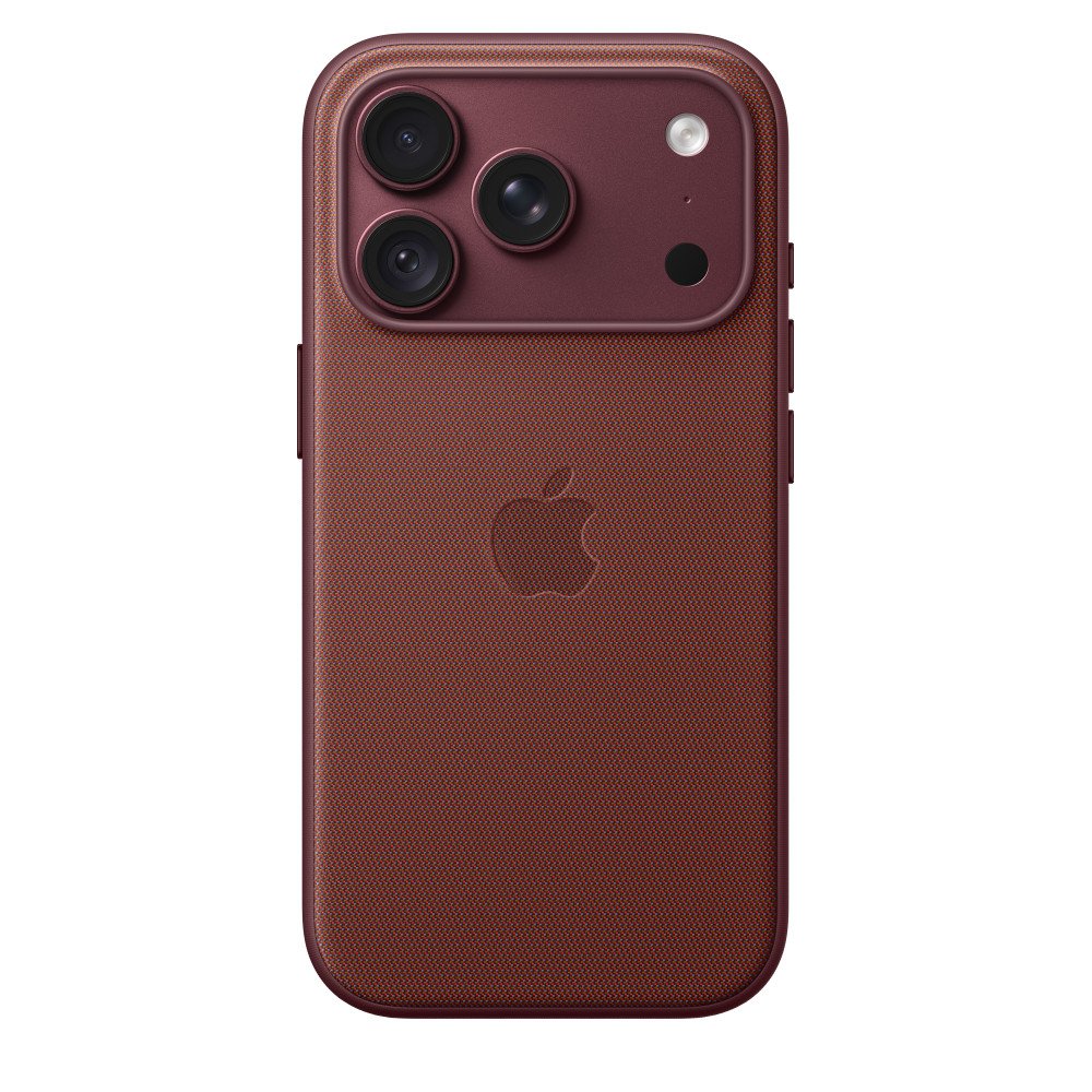Funda Apple TechWoven iPhone 18 Pro con MagSafe - Borgoña