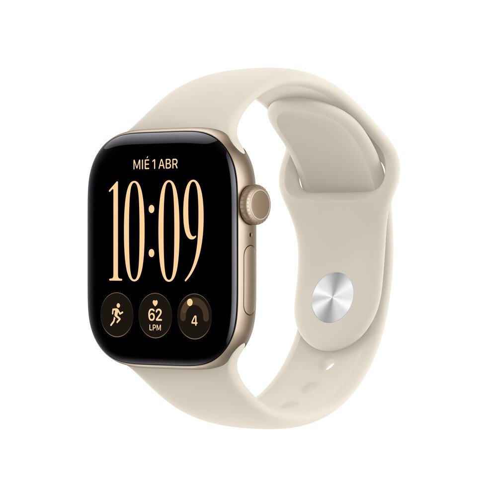 Apple Watch Series 12 GPS 42mm Dorado Claro / Correa Arena - S/M