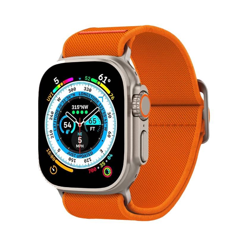 Correa Spigen Apple Watch 49/45/44/42 mm Lite Fit Ultra - Naranja
