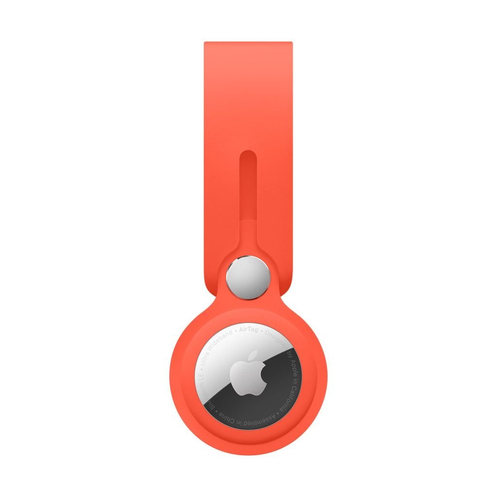 Llavero Apple para AirTag Loop - Naranja eléctrico