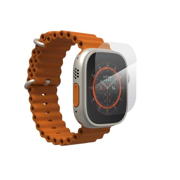 Protector de pantalla ZAGG IS Apple Watch Ultra 49mm Ultra Clear
