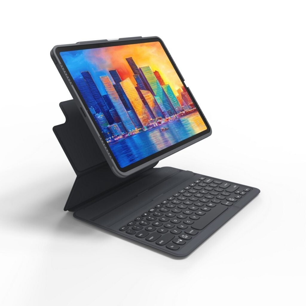 Teclado con funda Pro Keys para iPad Air 13" M2/M3/M4 y iPad Pro 12.9" Desmontable