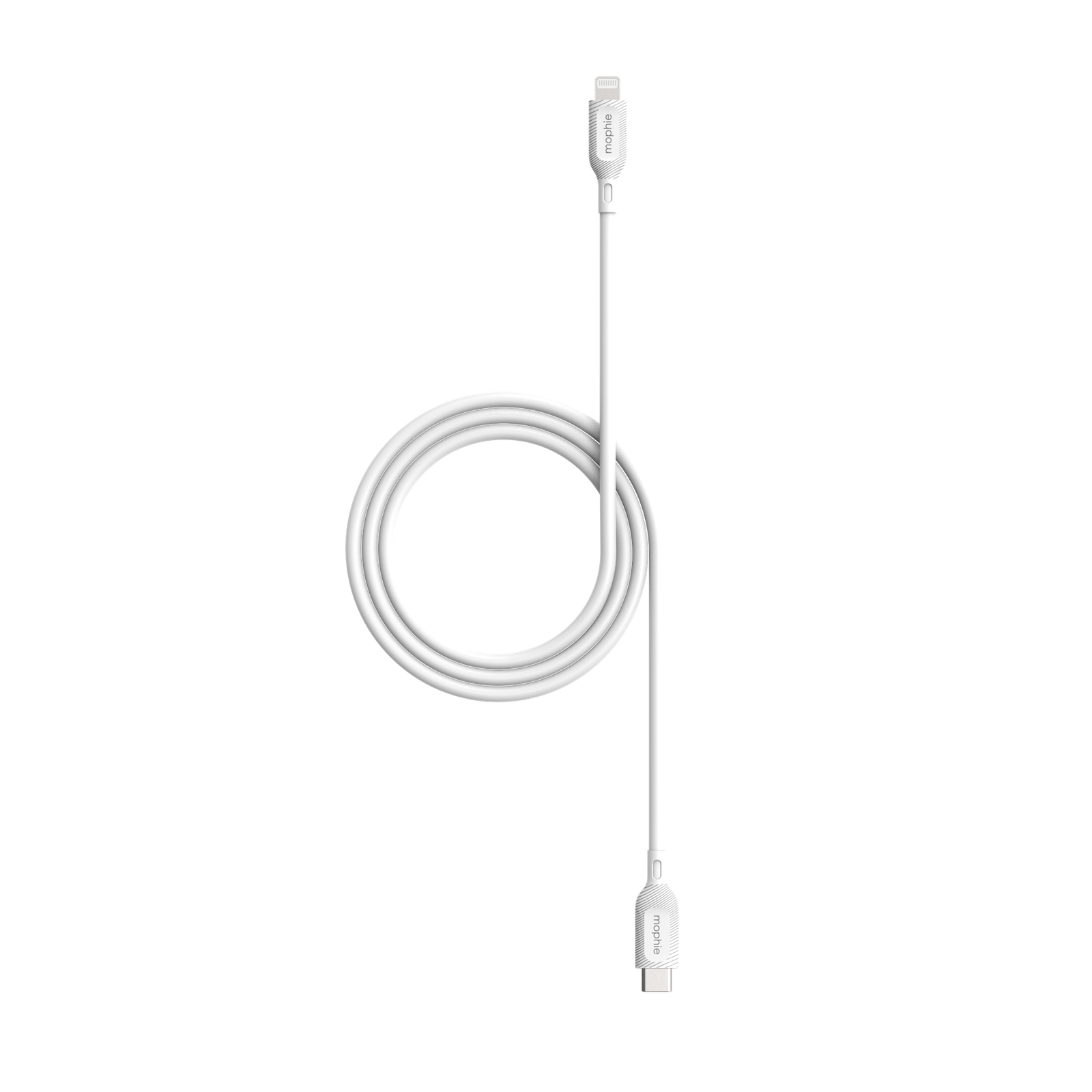 Cable mophie Essential USB-C a Lightning 1 mts - Blanco