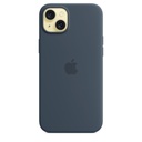 Funda Apple iPhone 15 Plus Silicona Magsafe- Azul tempestad4