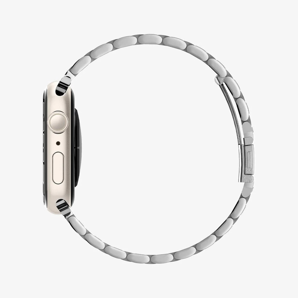Correa Spigen modern fit Apple Watch 42/44/45 mm - Plata