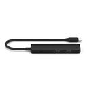Hub Satechi USB-C 4 puertos - Negro