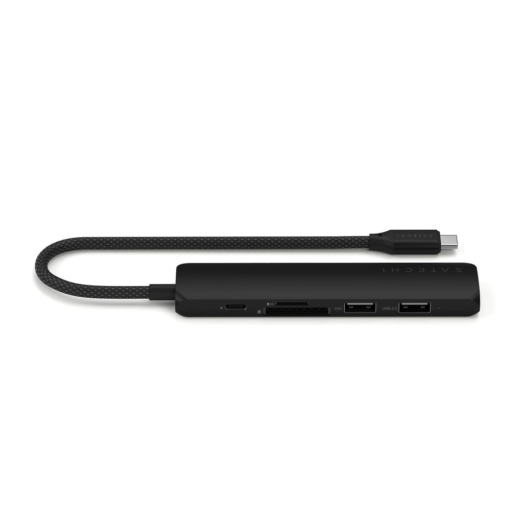 Hub Satechi USB-C 6 puertos - Negro