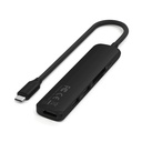 Hub Satechi USB-C 6 puertos - Negro