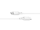 Cable mophie essential USB C a USB C 1M - Blanco