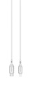 Cable mophie essential USB C a Lightning 2M - Blanco