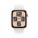 Apple Watch SE GPS 44 mm - Blanco Estelar / correa S/M