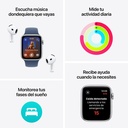 Apple Watch SE GPS 44 mm - Blanco Estelar / correa S/M