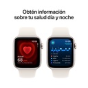 Apple Watch SE GPS 44 mm - Blanco Estelar / correa S/M