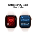 Apple Watch Series 10 GPS 42 mm - Rosa Dorado / Correa S/M
