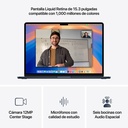 MacBook Air 15 M4 10CPU 10GPU 16GB 256GB - Medianoche