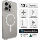 Funda ZAGG iPhone 16 Pro Santa Cruz Snap - Negro Medianoche