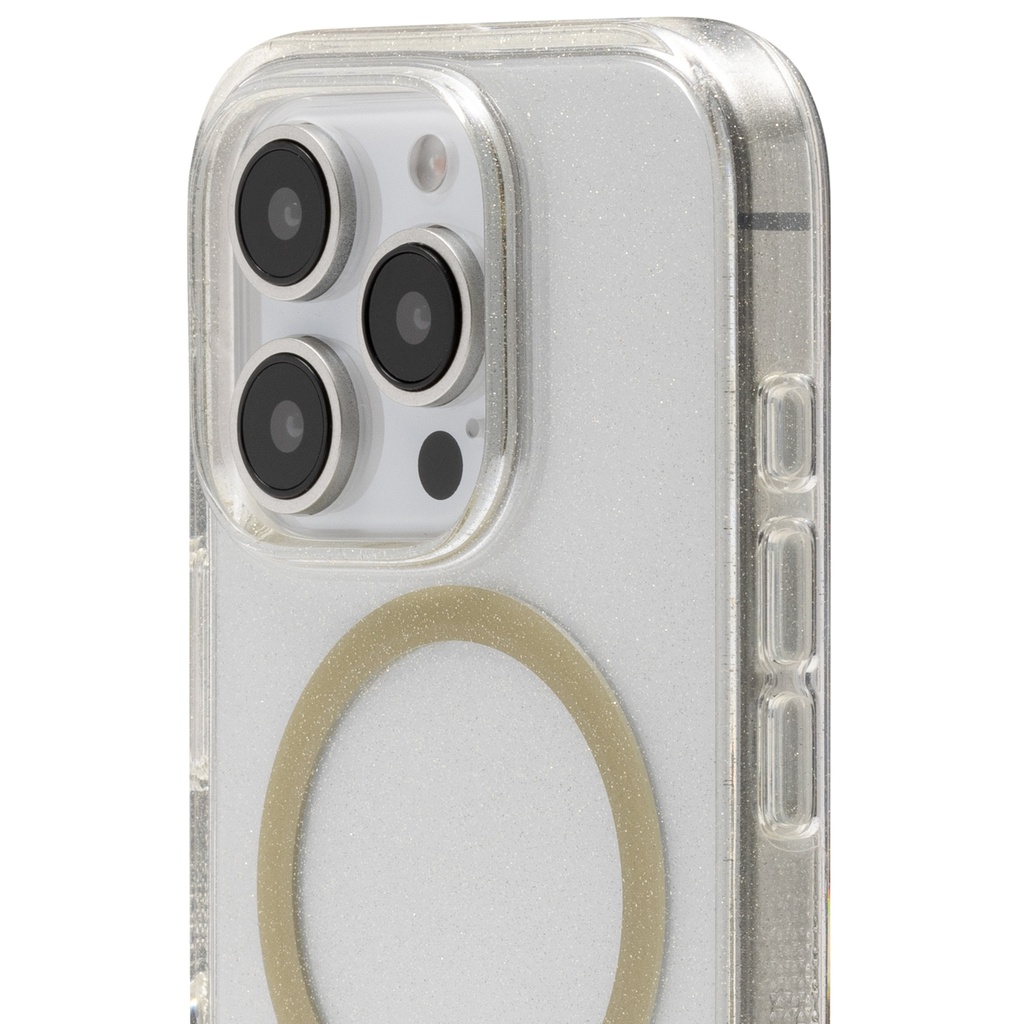 Funda Zagg iPhone 16 Pro Max Milan Snap - Oro Glitter