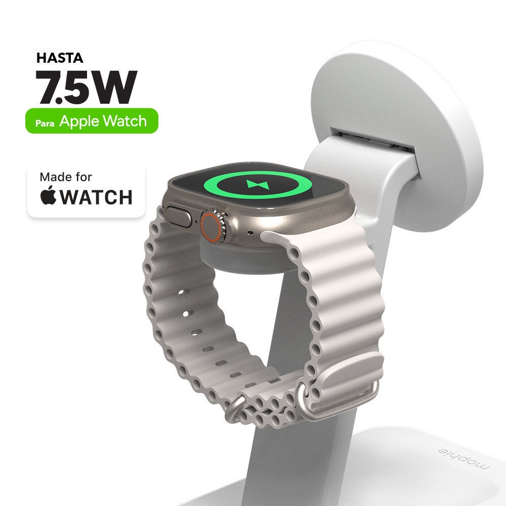 Base de carga Magnetica mophie - Wireless 3 en 1