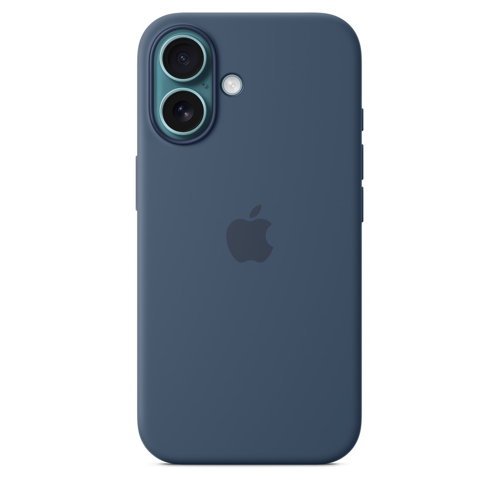 Funda Apple iPhone 16 Silicona Magsafe - Azul Denim