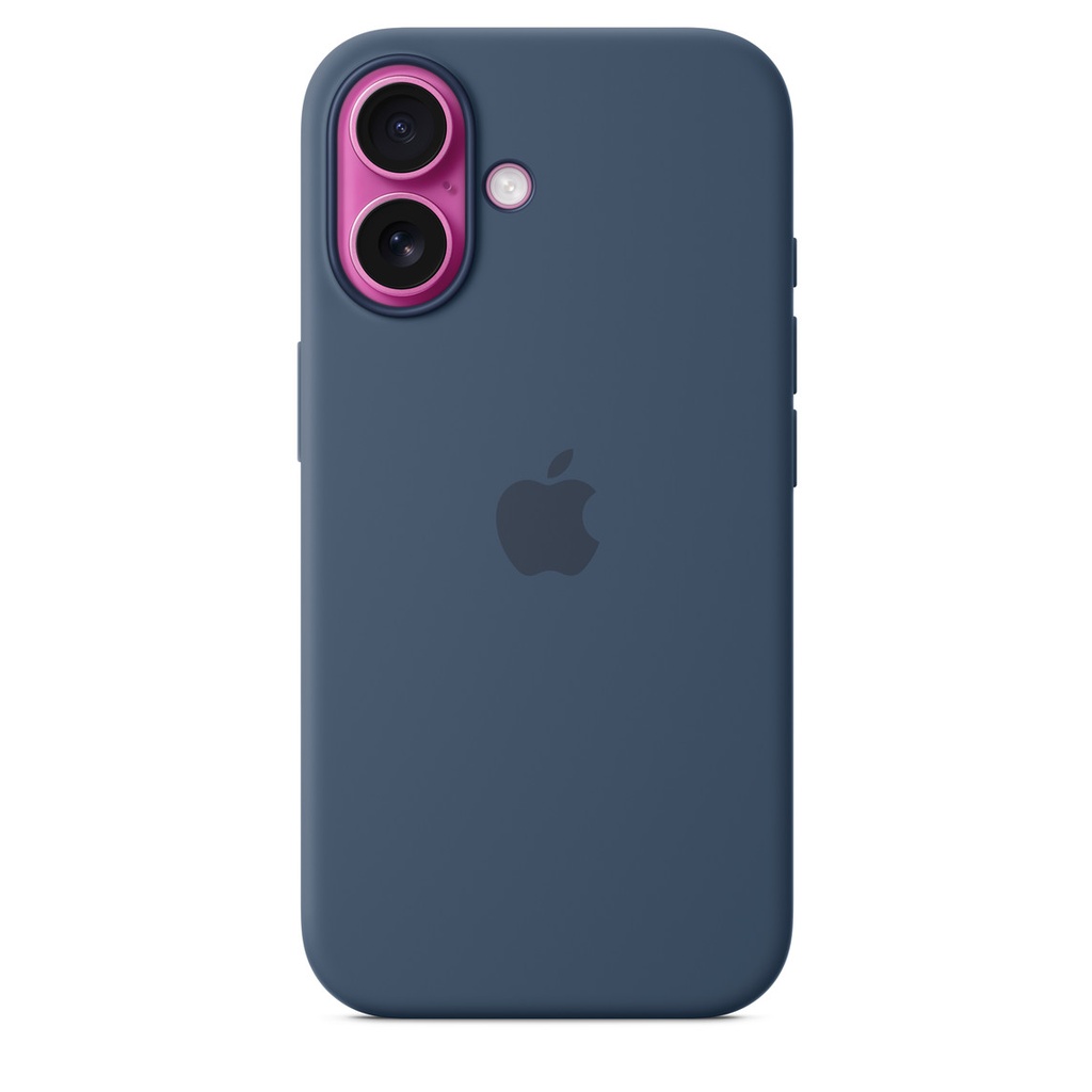 Funda Apple iPhone 16 Silicona Magsafe - Azul Denim
