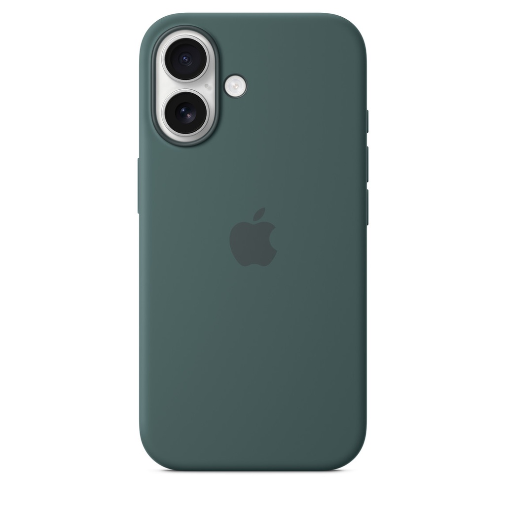 Funda Apple iPhone 16 Silicona Magsafe - Verde Lago