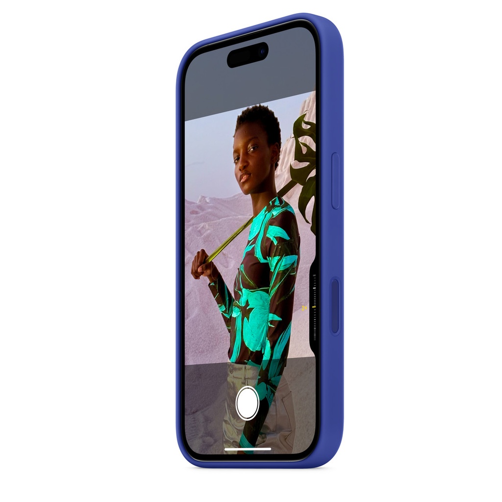 Funda Apple iPhone 16 Silicona Magsafe - Verde Lago