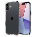 Funda Spigen Crystal Hybrid iPhone 16 - Transparente