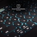Funda con Teclado ZAGG iPad Air 13 M2 Pro Keys 2 Desmontable - Negro/Gris