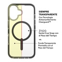 Funda ZAGG iPhone 16 Plus Santa Cruz Snap - Negro