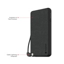 Bateria Mophie Powerstation Plus  6000 Lightning Gen 4 - Negro