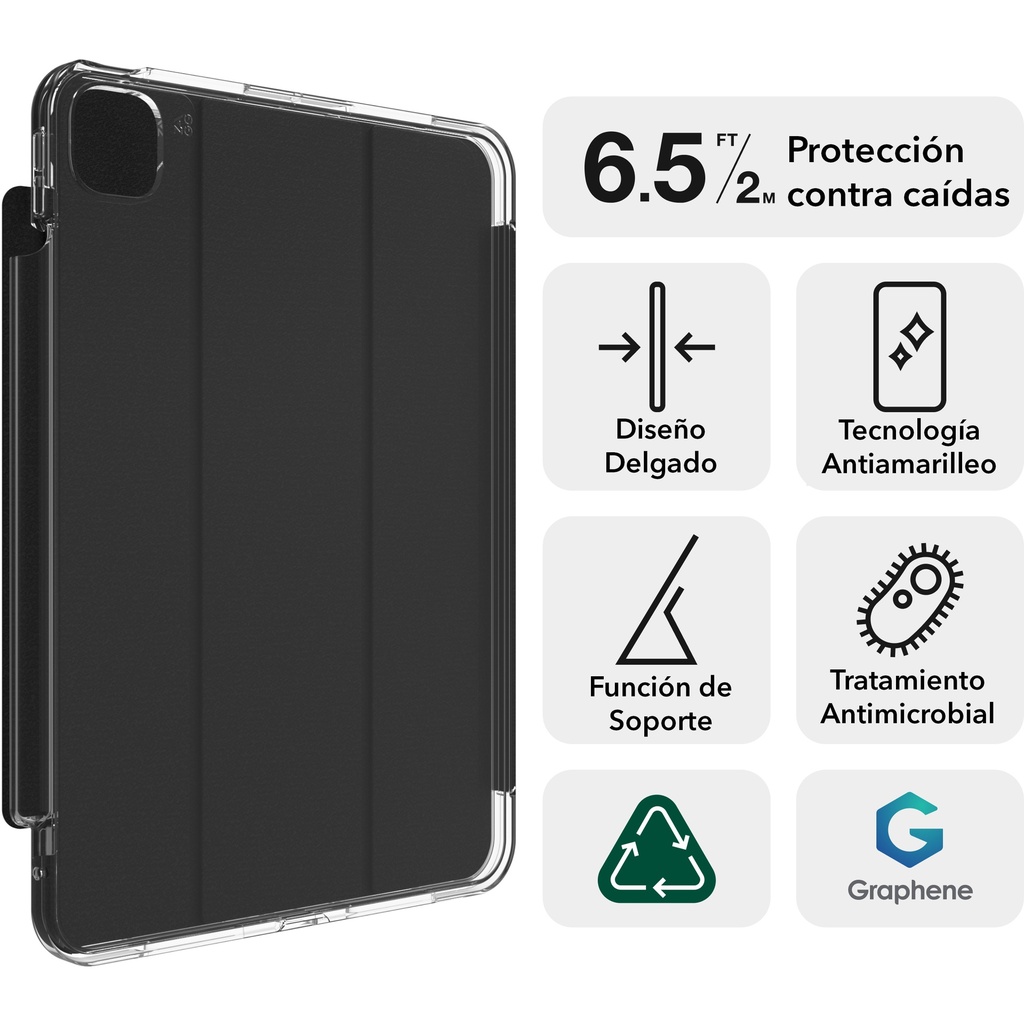 Funda Zagg iPad Pro 13 M4 Crystal Palace Folio
