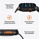 Apple Watch Ultra 2 GPS+Cellular 49mm Titanio Negro Trail Loop Negra - M/L
