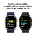 Apple Watch Ultra 2 GPS+Cellular 49mm Titanio Negro Trail Loop Negra - M/L