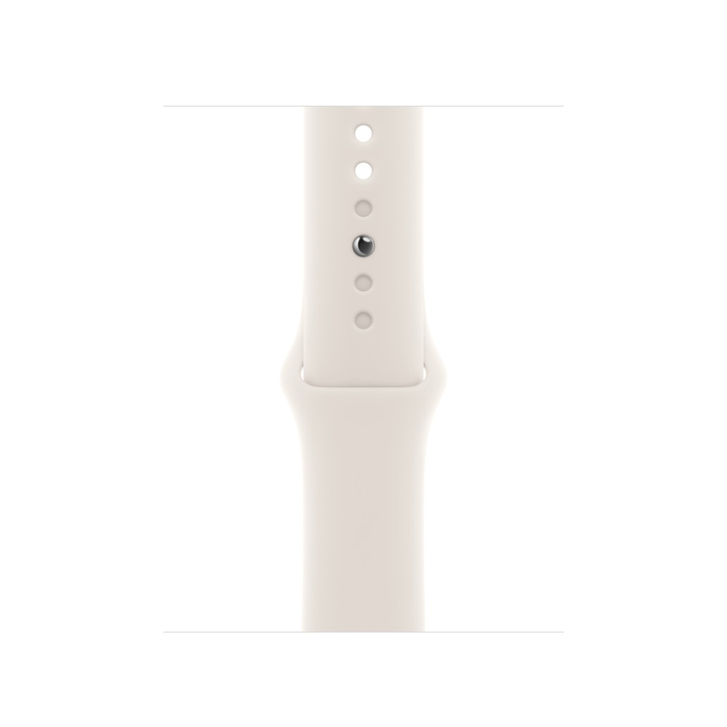 Correa Deportiva Apple Watch 42 mm - Blanco Estelar S/M