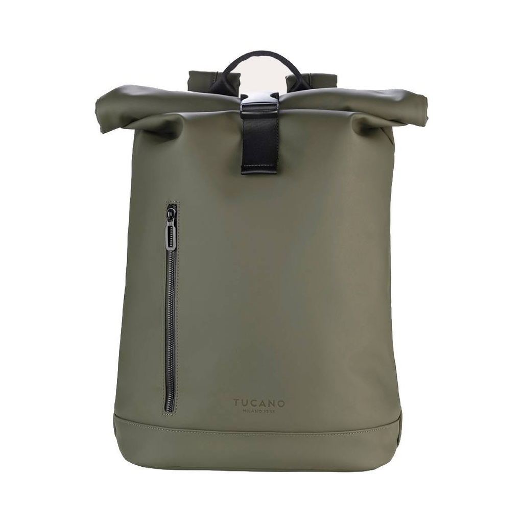Mochila Tucano Gommo Rolltop MacBook Pro 16" - Verde Militar
